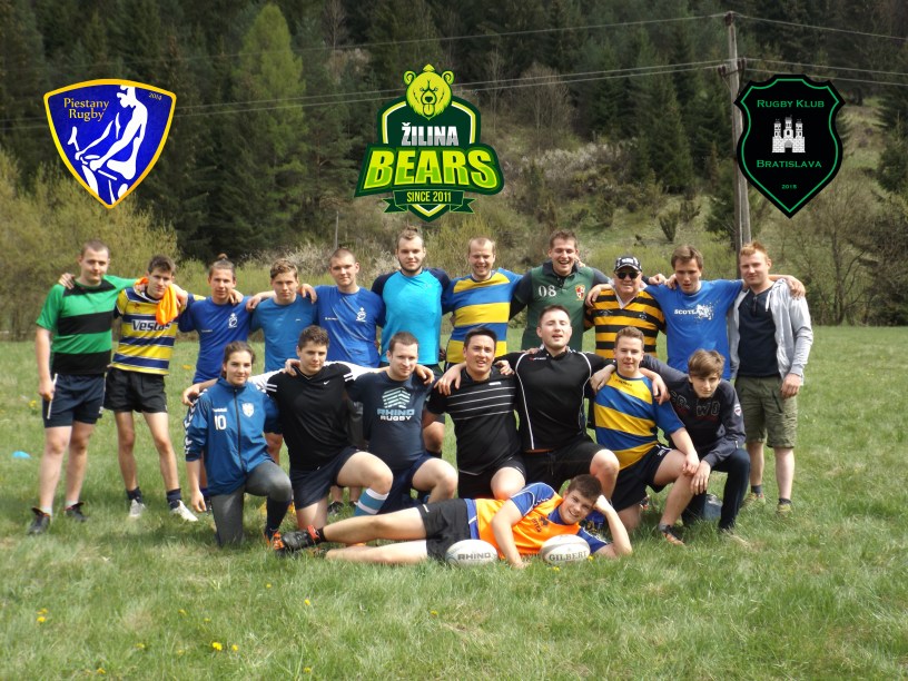 Rugby Klub Bratislava Zilina bears Piestany rugby Slovakia sport trening team