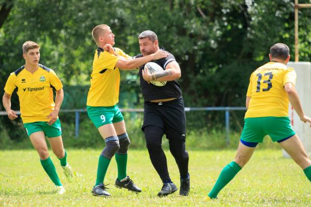 Richie - trainer fowards at the Rugby Klub Bratislava, and player