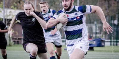 Winger of the RC Donau, possibly the best player of the match