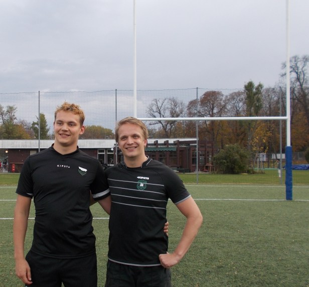 Emile & Gilles at RC Donau vs RK Bratislava