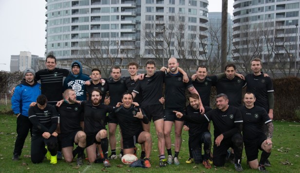 Rugby Klub Bratislava Dec 2019 vs Slovan