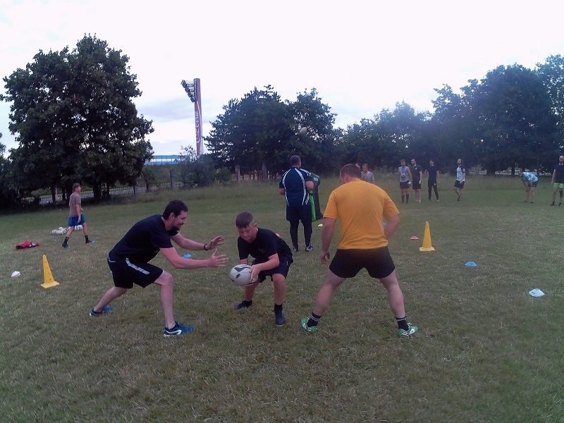 Rugby Klub Bratislava Slovakia Slovensko training trening