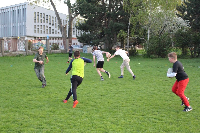 Rugby pre deti tréning Apríl 2022 - Bratislava Slovensko