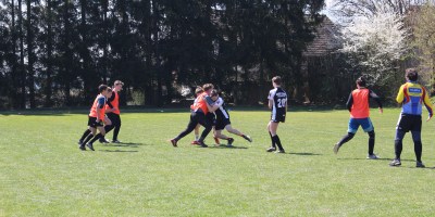 Rugby League turnaj rugby zápas pre deti April 2022