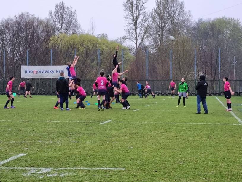 Rugbyový zápas juniorov - apríla 2022