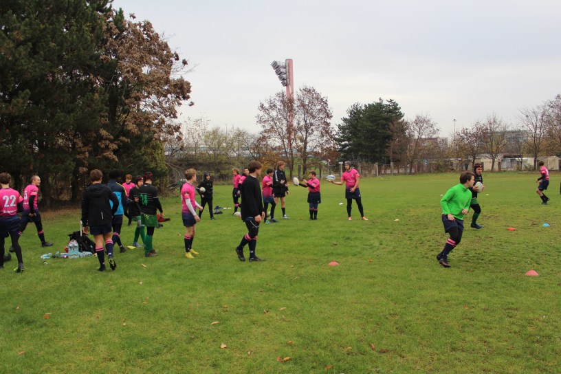 Slovak rugby camp Zilina Bratislava Juniors Nov 2022