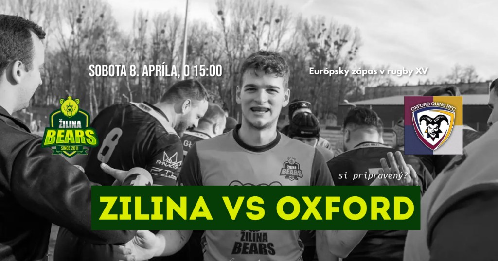 Zilina vs Oxford rugby XV April 2023
