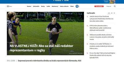 Expresný prerod z televízneho diváka na hráča reprezentácie Slovenska. Náš redaktor si vyskúšal na vlastnej koži zápas v ragby league.