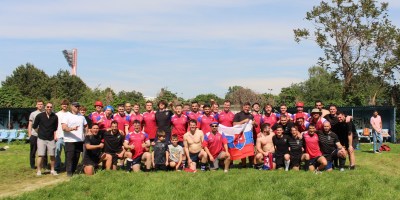 RK Bratislava proti Old Tiffinians RFC - britský tím na turné