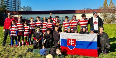 Rugbyový zápas detí proti RA Brno - november 2024