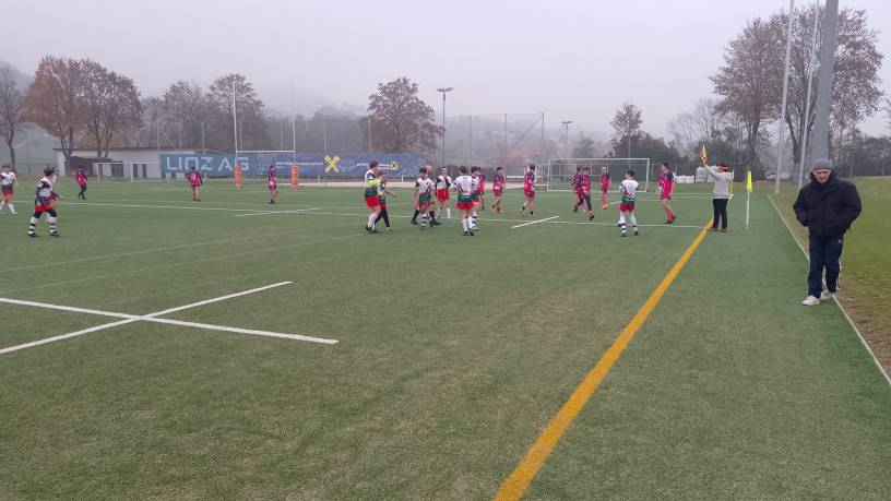 Rugbyový zápas juniorov - november 2024 - Rugby Klub Bratislava Stade de Vienne Linz