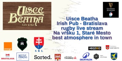 Irish pub Six nations - Rugby Klub Bratislava