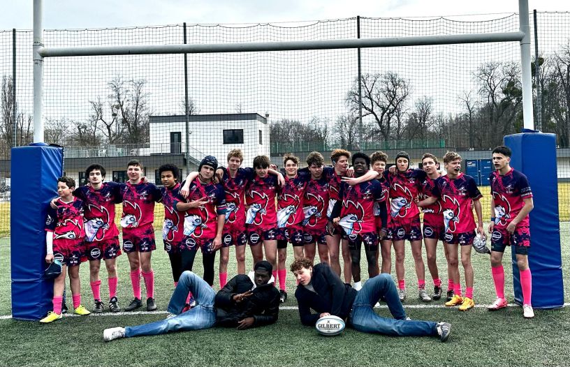 Rugbyový zápas juniorov - marec 2025