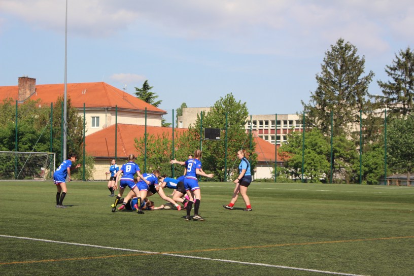 Rugbyový turnaj žien apríl 2025 Slovensko proti Maďarsku