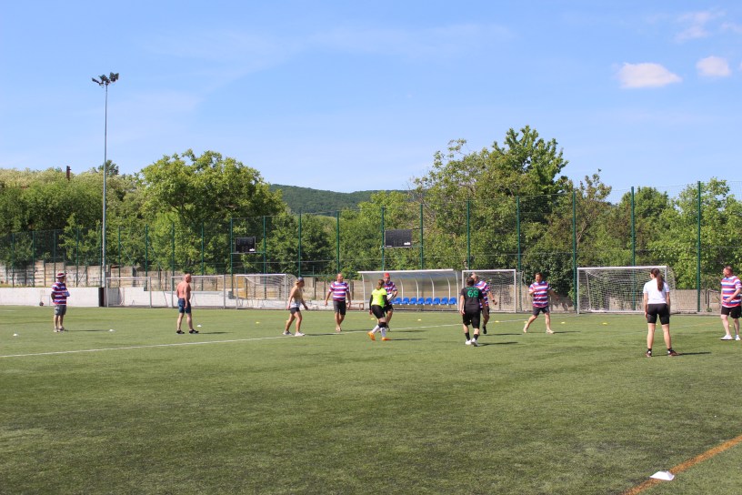 Touch rugby proti Tamworth UK