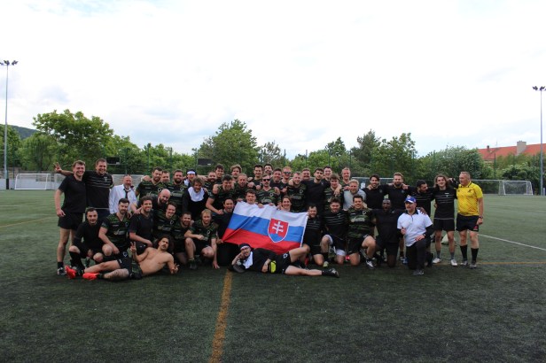 Rugby Bratislava Slovensko proti Dendermonde Belgium - Rugby Europe